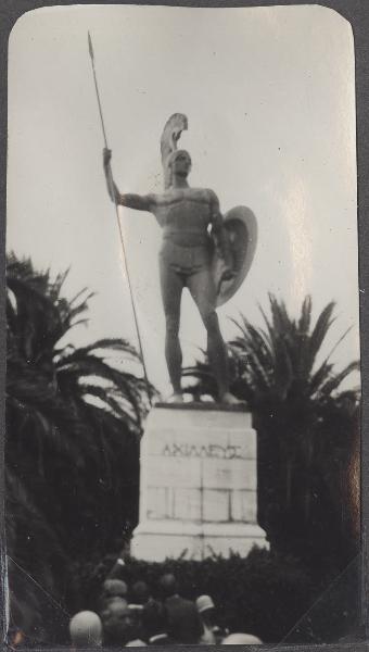 Statua - Achille - Götz, Johannes - Corfù - Achilleion - Giardino