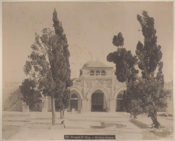 Israele - Gerusalemme - Moschea al-Aqsa - Esterno - Facciata - Portico