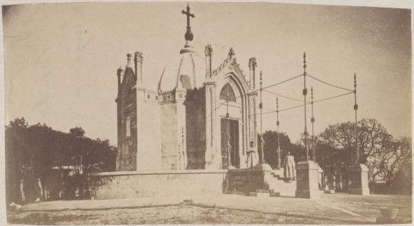 Tunisia - Cartagine - Cattedrale san Luigi - Esterno .- Facciata