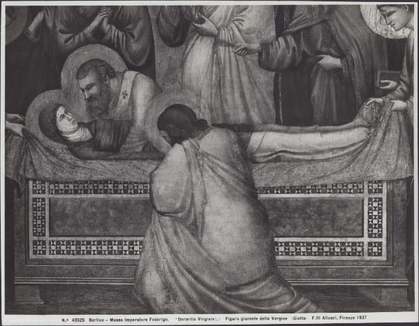 Dipinto - Funerali della Vergine (particolare) - Giotto - Berlino - Bode Museum (già Kaiser Friedrich Museum)