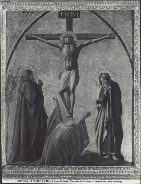 Dipinto - Crocifissione - Masaccio - Napoli - Museo Nazionale di Capodimonte