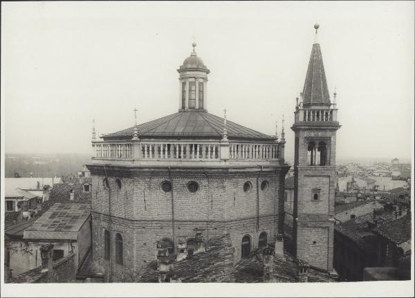 Lodi - Tempio civico dell'Incoronata - Tiburio e campanile