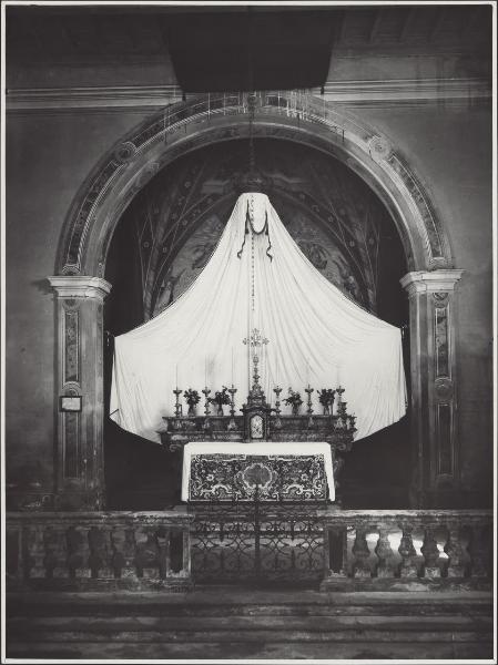 Opera - Abbazia di Mirasole - Chiesa - Altare maggiore