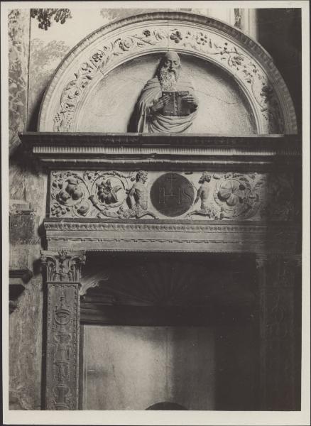 Lavabo - Antonio e Cristoforo Mantegazza - Certosa di Pavia - Chiesa - Cappella di Santa Maria Maddalena