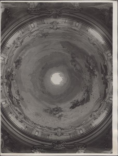 Dipinto murale - Gloria di S. Magno - Desio - Basilica dei Ss. Siro e Materno - Cupola