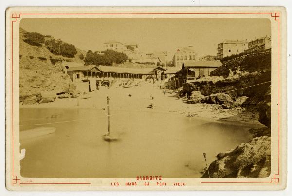 Biarritz - Les bains di Port-Vieux (La spiaggia del Porto Vecchio)