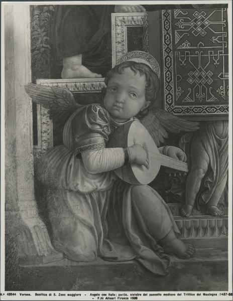 Dipinto - Pala di San Zeno - Madonna con Bambino e Santi - Andrea Mantegna - Verona - Basilica di San Zeno Maggiore