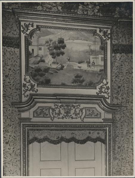 Sovrapporta - Scena orientale - Torino - Villa della Regina