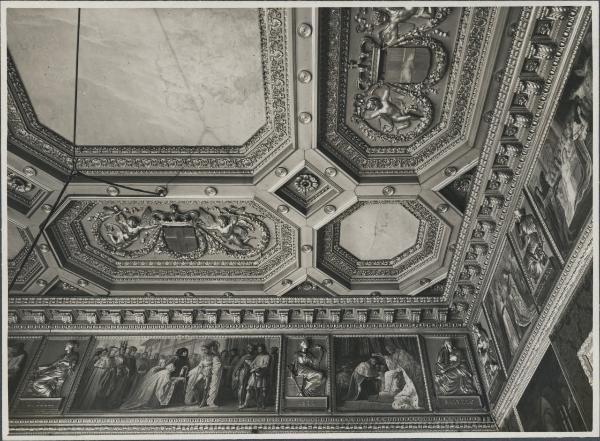 Soffitto intagliato - Torino - Palazzo Reale