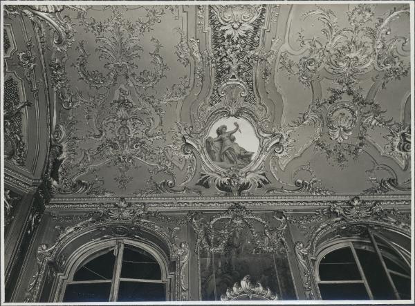 Soffitto intagliato - Torino - Palazzo Solaro del Borgo