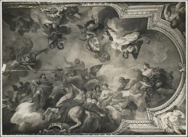 Soffitto dipinto - Scena allegorica - Torino - Palazzo Reale