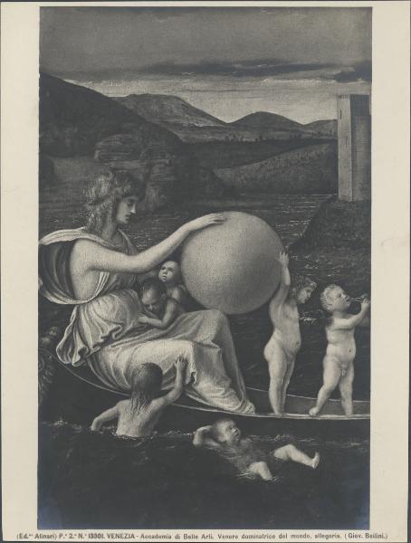 Dipinto - L'Incostanza - Giovanni Bellini - Venezia - Gallerie dell'Accademia