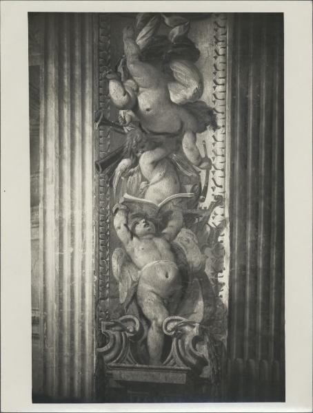 Dipinto murale - Putti - Bernardino Gatti - Cremona - Chiesa di S. Sigismondo