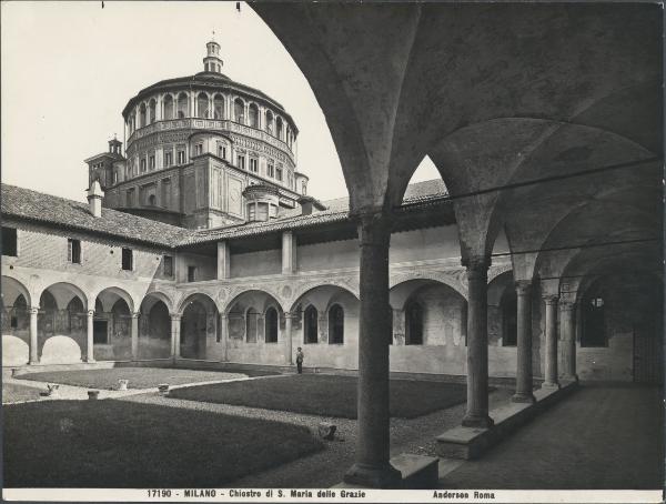 Milano - Chiesa di Santa Maria delle Grazie - Chiostrino