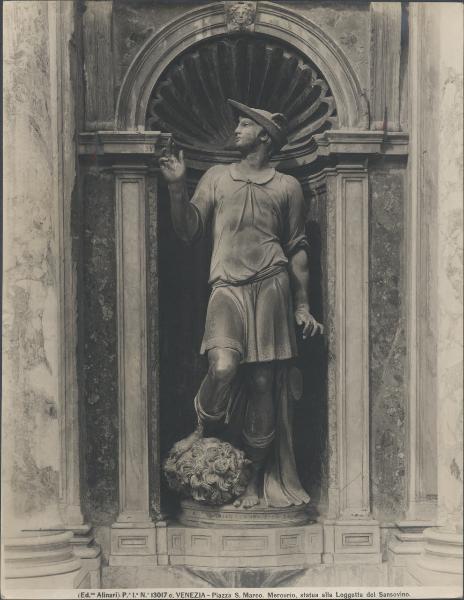 Scultura - Mercurio - Iacopo Sansovino - Venezia - Loggetta di S. Marco