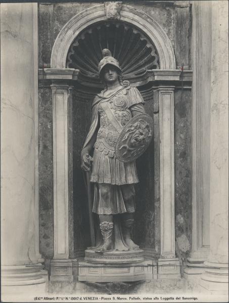 Scultura - Minerva - Iacopo Sansovino - Venezia - Loggetta di S. Marco