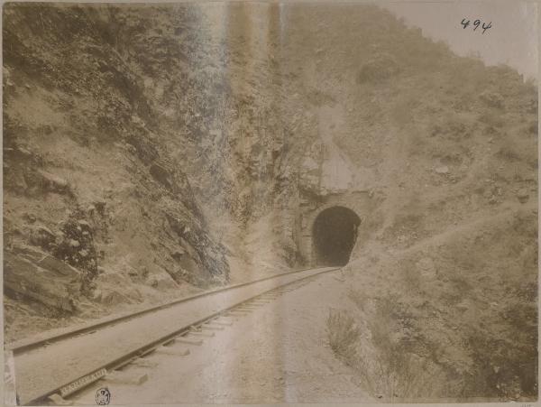 Perù - La Oroya dintorni - Ferrovia - Tunnel