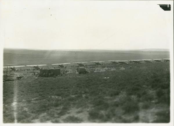 Libia - Slonta - Campo dell'aviazione della Cirenaica - Aerei