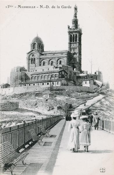 Francia - Marsiglia - La basilica di Notre-Dame de la Garde