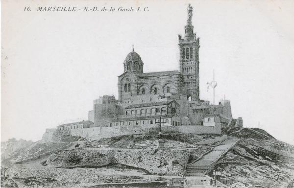 Francia - Marsiglia - La basilica di Notre-Dame de la Garde