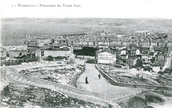 Francia - Marsiglia - Panorama del Vecchio Porto