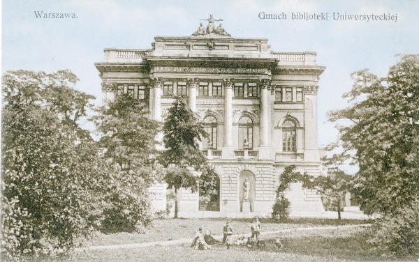 Polonia - Varsavia - La biblioteca universitaria