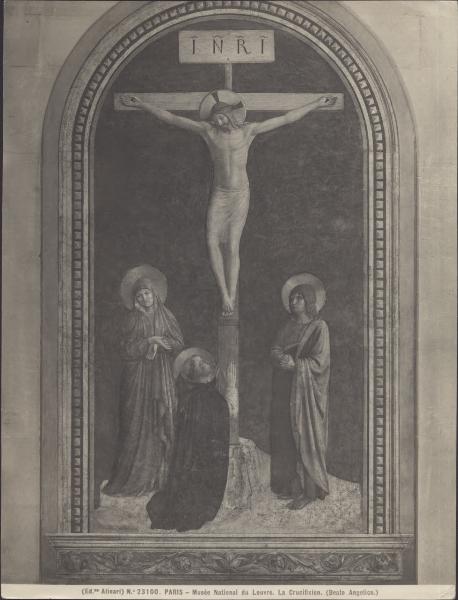 Dipinto - Crocifissione - Beato Angelico - Parigi - Museo del Louvre