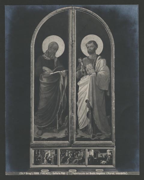 Tabernacolo dipinto - Tabernacolo dei Linaioli - Beato Angelico - Firenze - Museo di S. Marco