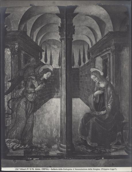 Dipinto - Annunciazione - Francesco Botticini - Empoli - Museo della Collegiata