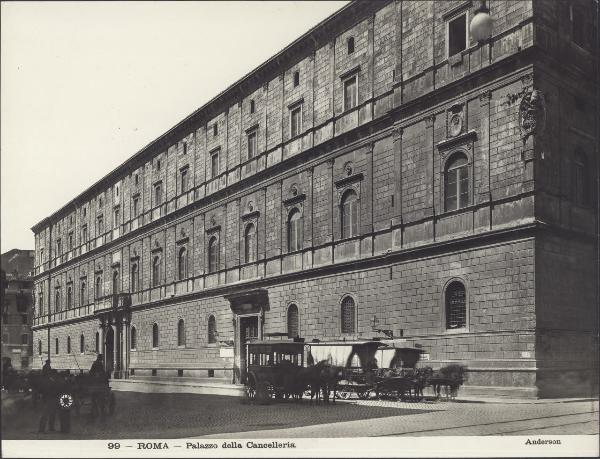 Roma - Palazzo della Cancelleria - Facciata