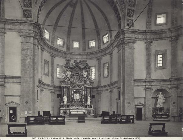 Todi - Tempio di Santa Maria della Consolazione - Interno