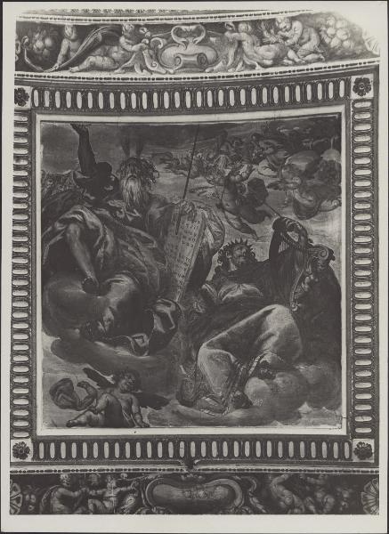 Dipinto murale - Vecchio Testamento - Gian Giacomo Barbelli - Crema - Chiesa di S. Giovanni Battista