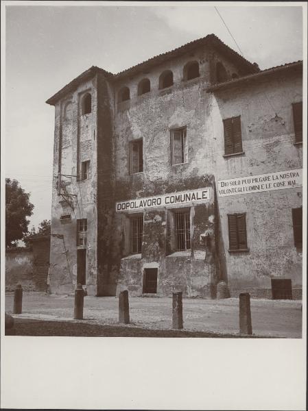 Casatisma - Tenuta Borromeo - Casa colonica adibita a Dopolavoro Comunale