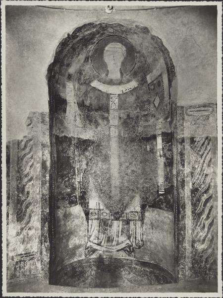 Dipinto murale - Santo Vescovo - Como - Chiesa di S. Giorgio