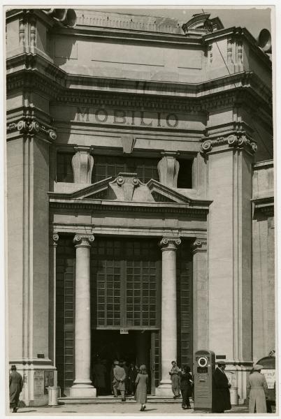 Milano - Fiera Campionaria 1934 - Padiglione del Mobilio - Ingresso