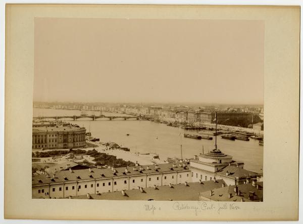 Russia - Pietroburgo - Piazza del Senato - Palazzo dell'Ammiragliato - Ponte sulla Neva - Accademia di Belle Arti