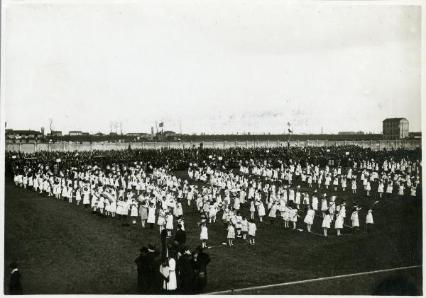 Milano - Campo Polisportivo alle Vallazze - Parate studentesche