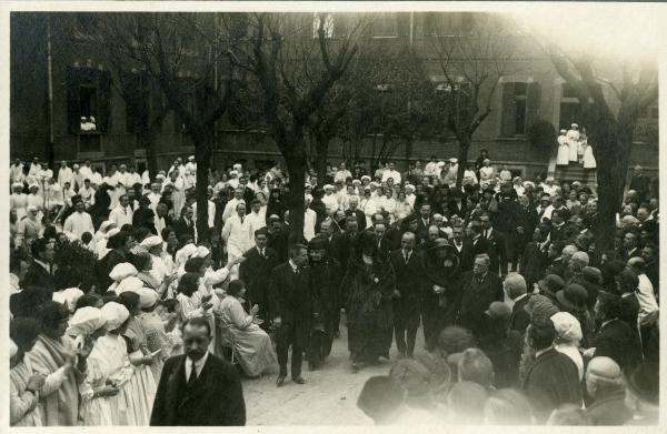 Milano - Ospedale Maggiore - Padiglione Zonda - Regina Elena - Senatore Rossi