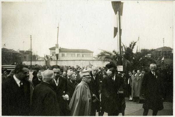 Milano - S.M. il Re d'Italia Vittorio Emanuele III - Sindaco Mangiagalli