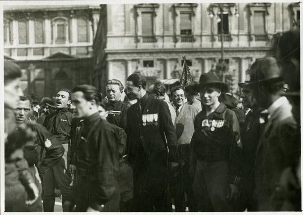 Milano - Piazza della Scala - Giornate di sciopero generale