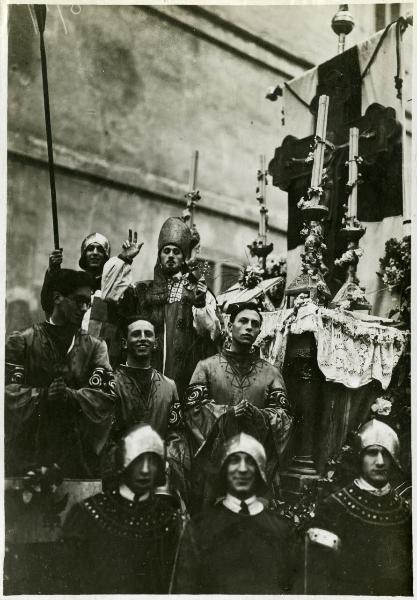 Milano - Carnevale - Corteo goliardico - il Carroccio