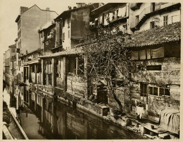 Milano - Naviglio di Via Vittoria - Via Edmondo De Amicis