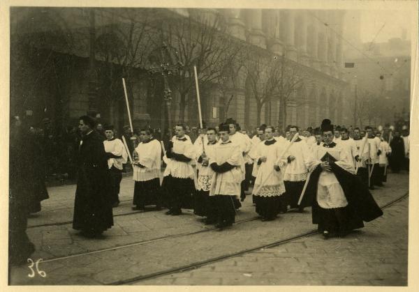 Milano - Funerali del Cardinale Tosi - Clero