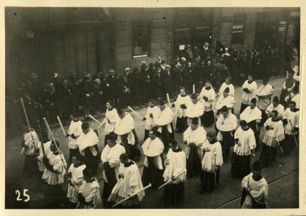 Milano - Funerali del Cardinale Tosi - Capitolo Metropolitano