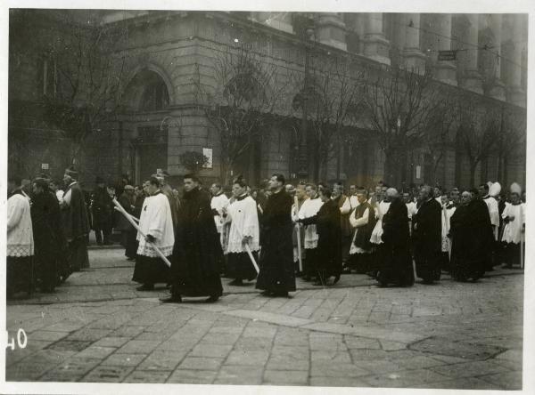 Milano - Funerali del Cardinale Tosi - Clero