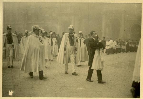 Milano - Funerali del Cardinale Tosi - Cavalieri del Santo Sepolcro