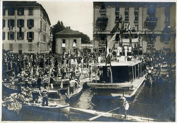 Milano - Darsena di Porta Ticinese - Canottieri