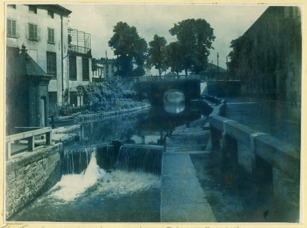 Milano - Naviglio della Martesana - Conca dell'Incoronata - Ponte delle Gabelle