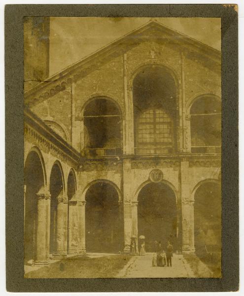 Milano - Basilica di Sant'Ambrogio - Atrio d'ingresso