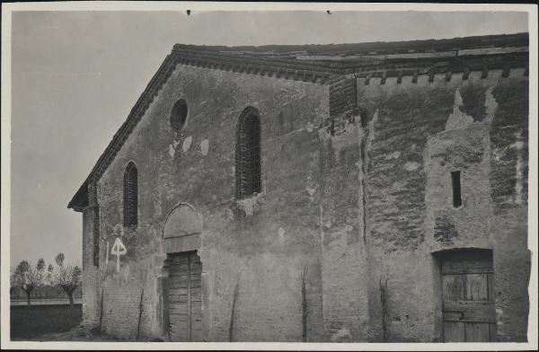 Cusago - Abbazia di Santa Maria la Rossa di Monzoro - Facciata